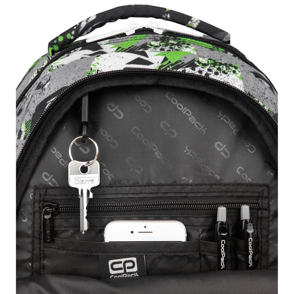 Sac à dos scolaire et loisirs CoolPack Jerry - Modèle Youth robuste