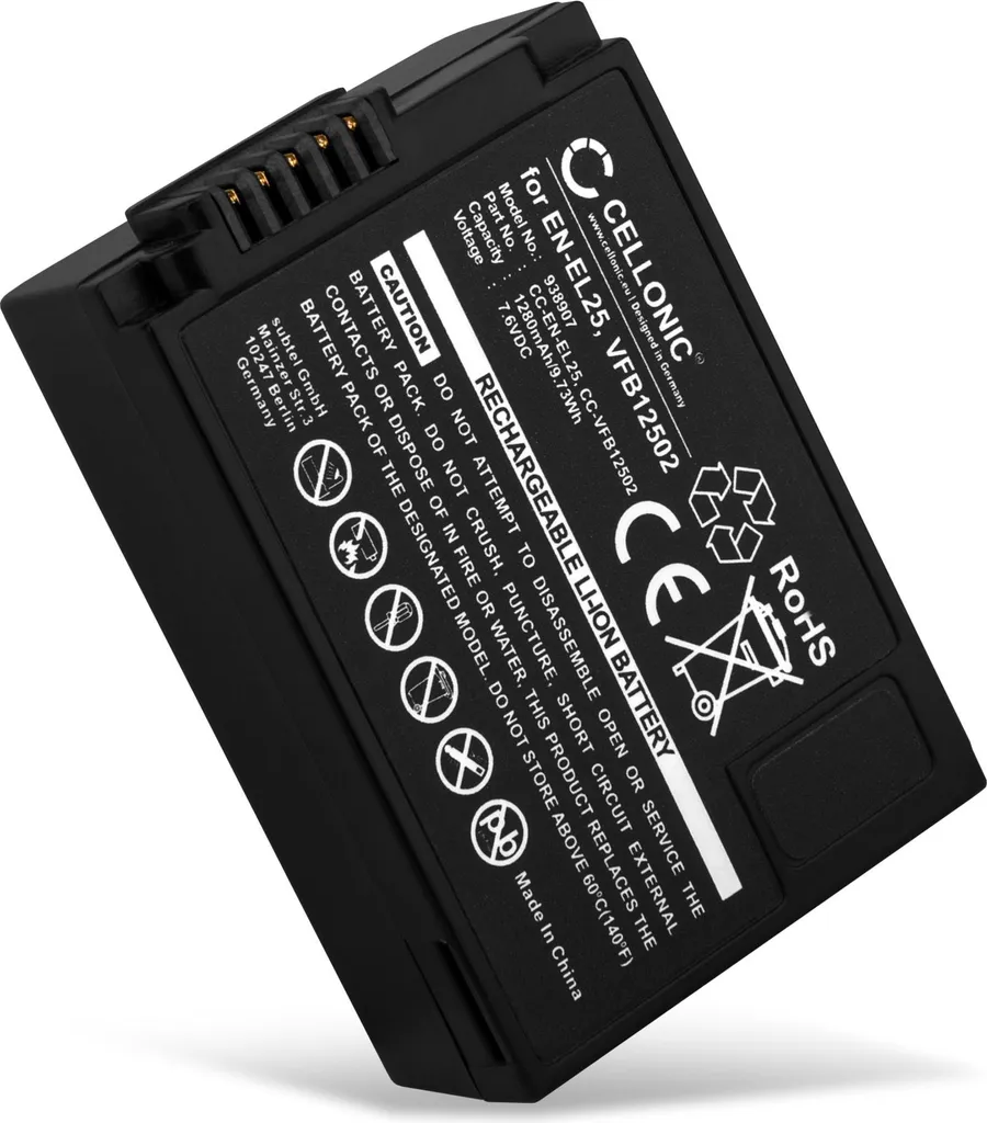 Batteria Nikon Zfc Z30 CELLONIC | L'accessorio Travel Essential