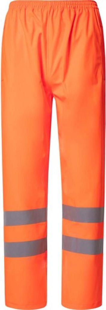 YOKO HVS451 | Hi-Vis Soft Flex Breathable Rain Trousers S bis 3XL - Farbe: Orange - Größe: L