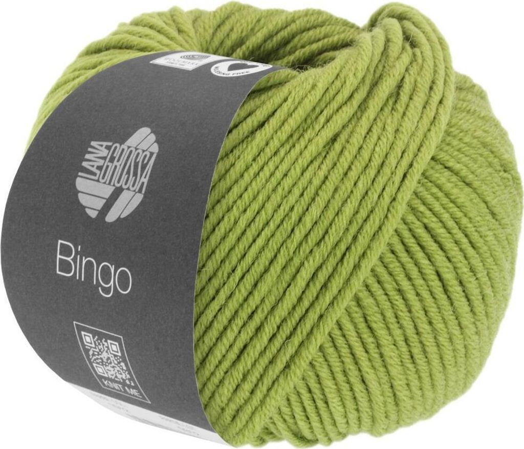 Lana Grossa - Bingo Melange 1013 grün meliert Produktbild 