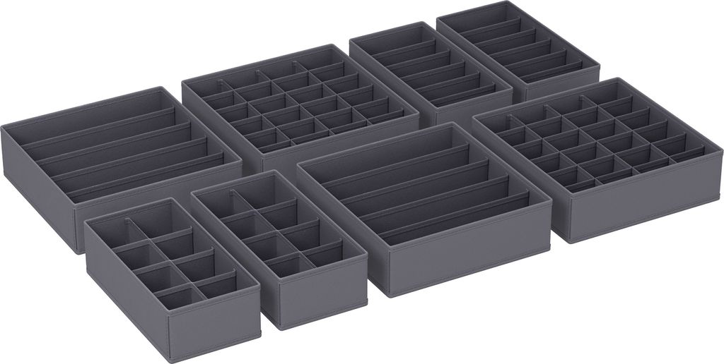 SONGMICS Unterwäsche-Organizer, Aufbewahrungsbox, 8er Set, Produktbild 