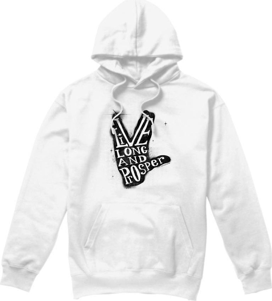 Star Trek Beyond - "Prosper" Kapuzenpullover für Herren TV7586 (L) (Weiß)