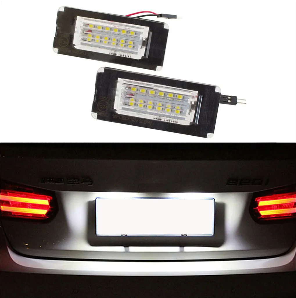 Kit Luci Targa LED Premium 18 SMD per Mini R56 R57 R58 R59 | 6000K