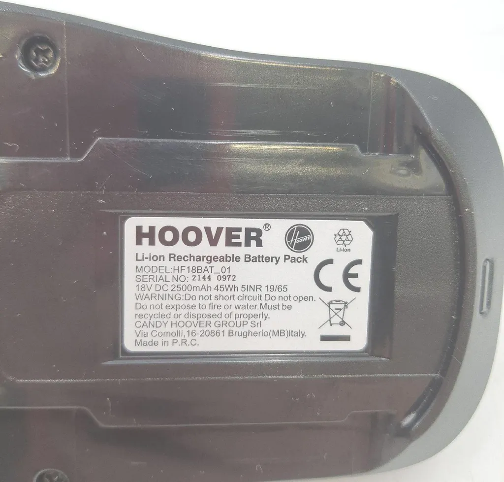 Batterie Hoover B007 longue durée en lithium-ion noire haute performance - 4