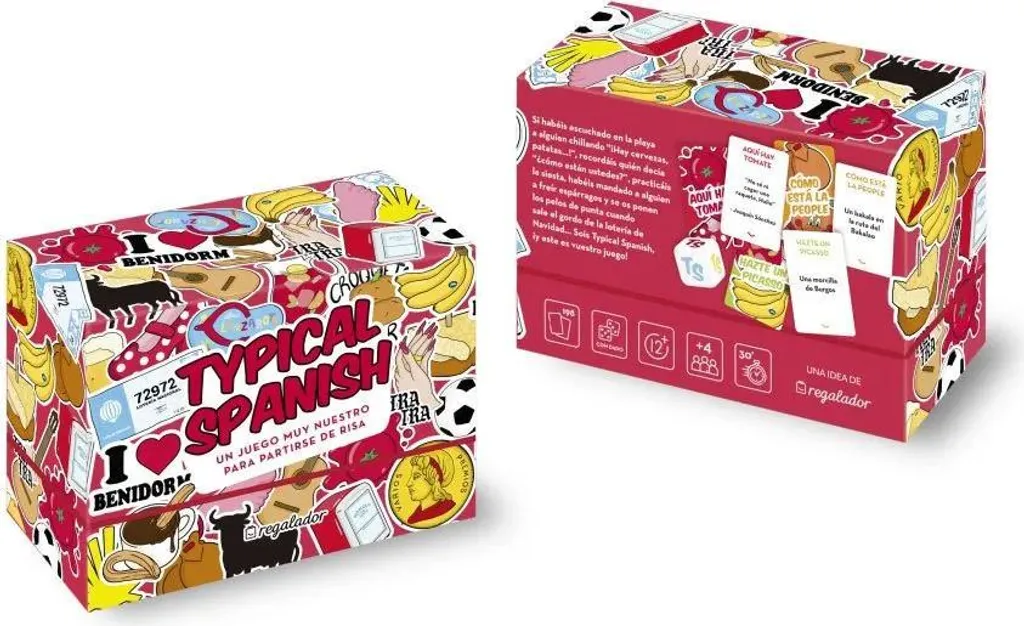 Cartes de jeu dorées design espagnol Regalador qualité premium Or