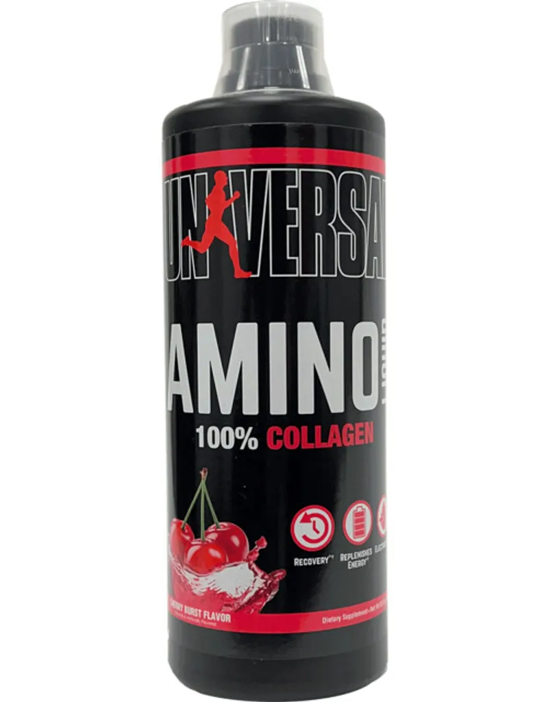 Amino Collagen Liquid 1000ml Cherry Burst : Acides Aminés et Vitamine B6