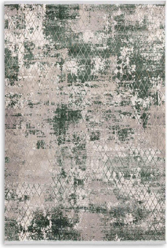 SCHÖNER WOHNEN-Kollektion Kurzflorteppich VISION Grün 80 x 150 cm