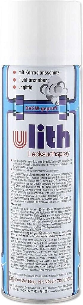 ARLI Lecksuchspray 400ml – Leckfinder-Spray für Gas- und Druckluftleitungen,