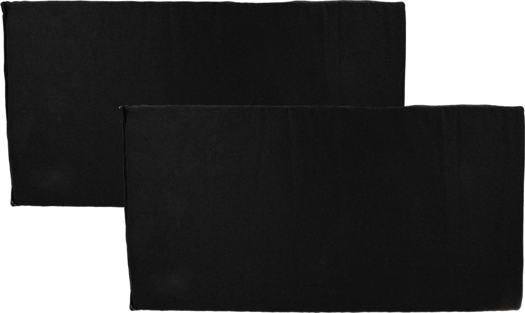 vhbw 2x Aktivkohlefilter kompatibel mit Venta LP60 Ultra, LP60, LP60 WiFi, LPH60 WiFi Luftreiniger - Luftfilter Schwarz