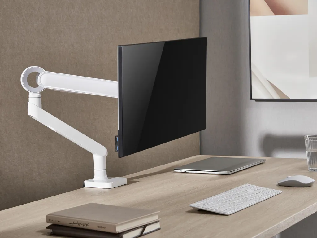 Support Écran PC Solide pour Moniteur 35 Pouces - Fini le Mal de Dos ! - 8