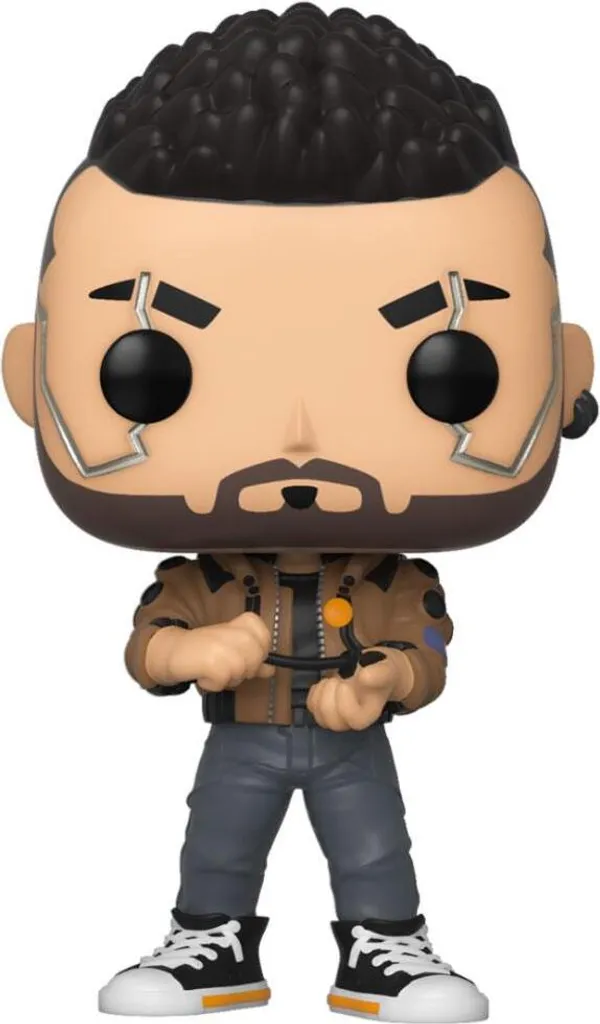 Funko Pop V-Male Cyberpunk 2077 n°548 avec détails de veste et implants