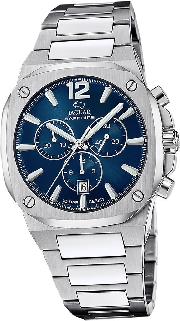 Jaguar Herren Uhr Edelstahlarmband silber D2UJ1025/1