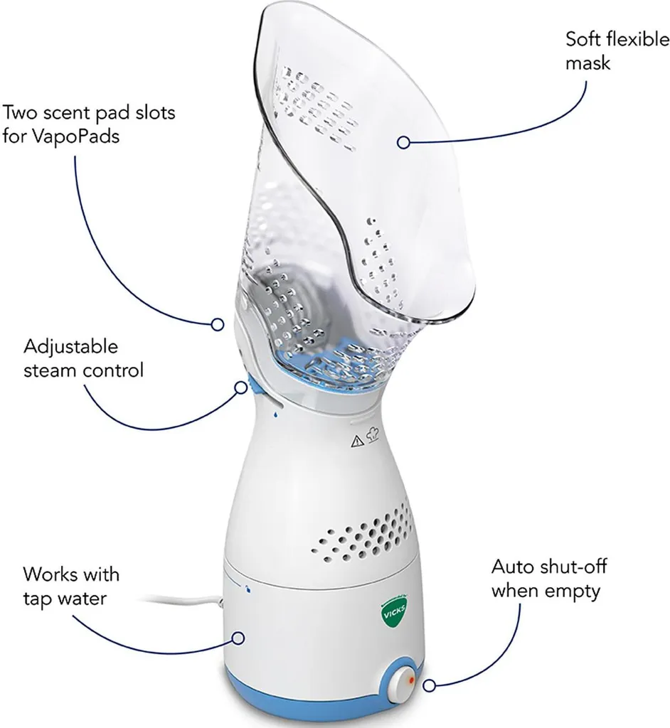 Inhalateur sinusal VH200 : Solution efficace contre le nez bouché et sinus - 2