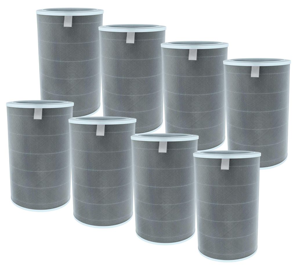 vhbw 8x H12 Filter Ersatz für Xiaomi M17-FLP-GL für Luftreiniger - Ersatz-Filter