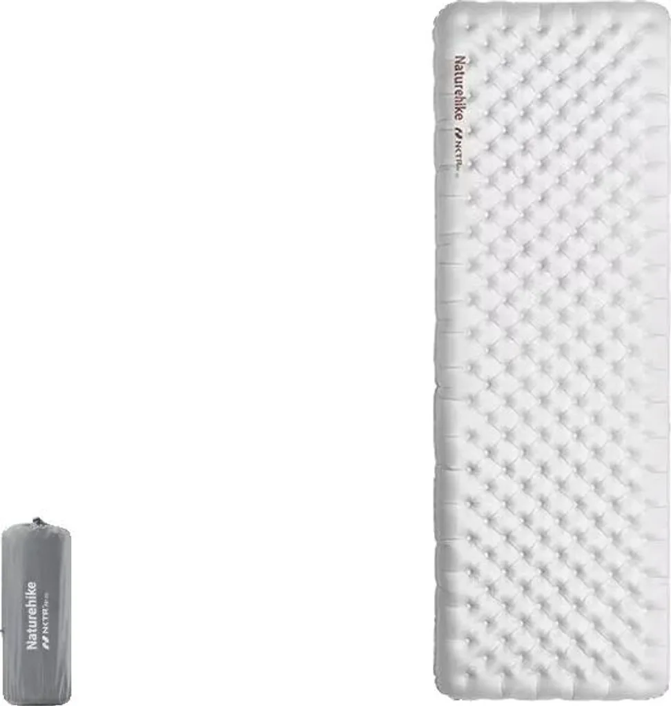 Matelas gonflable de bivouac 196x64cm idéal pour trekking et voyage