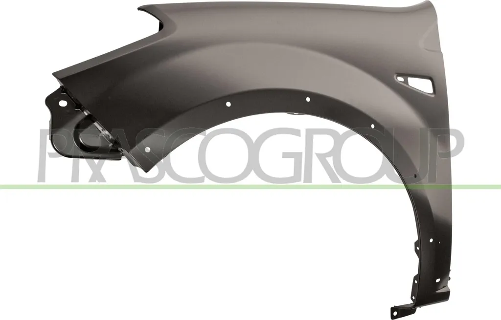 Aile de carrosserie avant gauche pour Sandero - PRASCO DA2203024 Acier