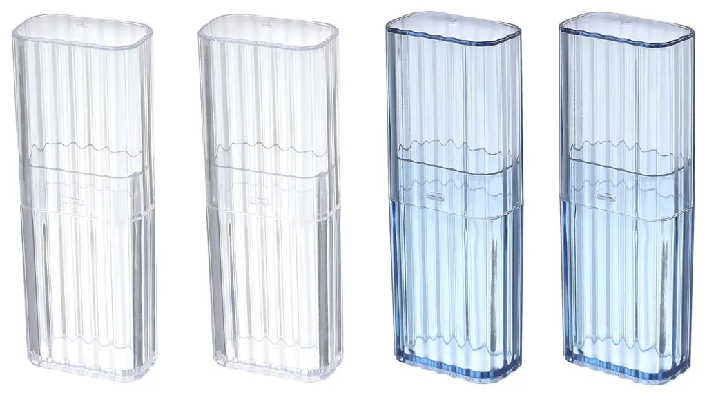 Boîte de Rangement Portable avec Couvercle Anti-poussière pour Cosmétique