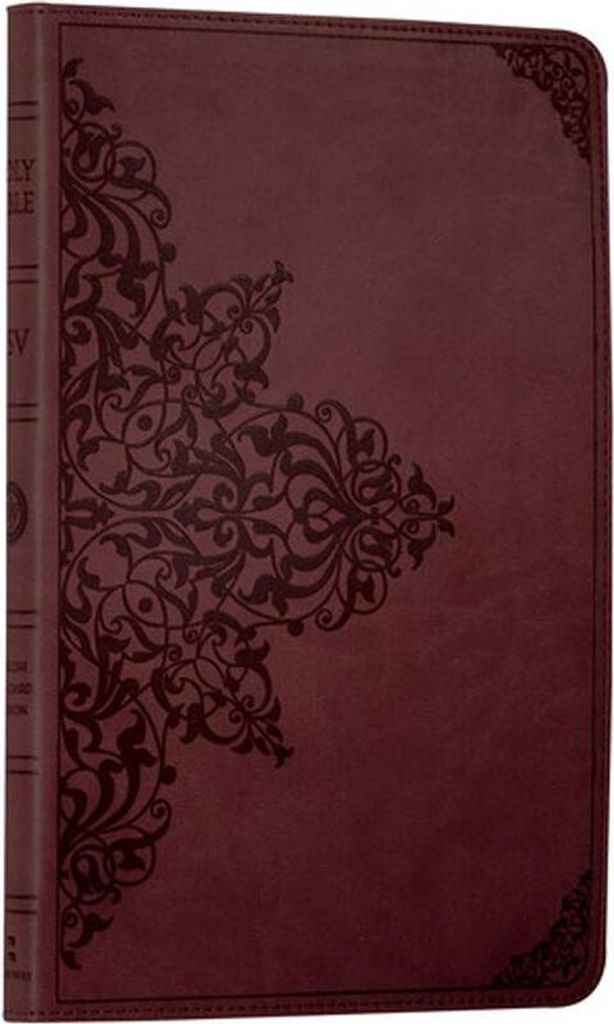 Holy Bible: English Standard Version (ESV) Anglicised Chestnut Ornamental Thinline edition