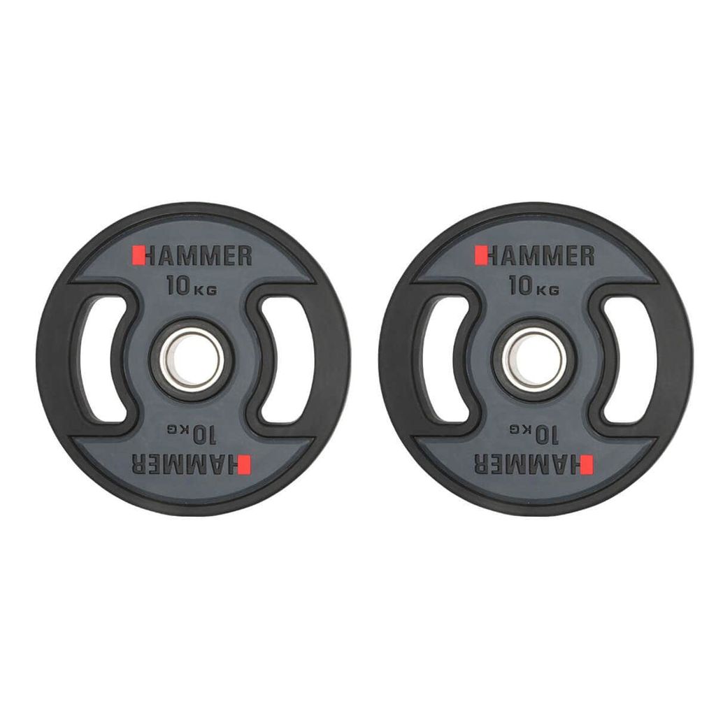 HAMMER Gewichtsscheiben Olympische (PU) 10kg
