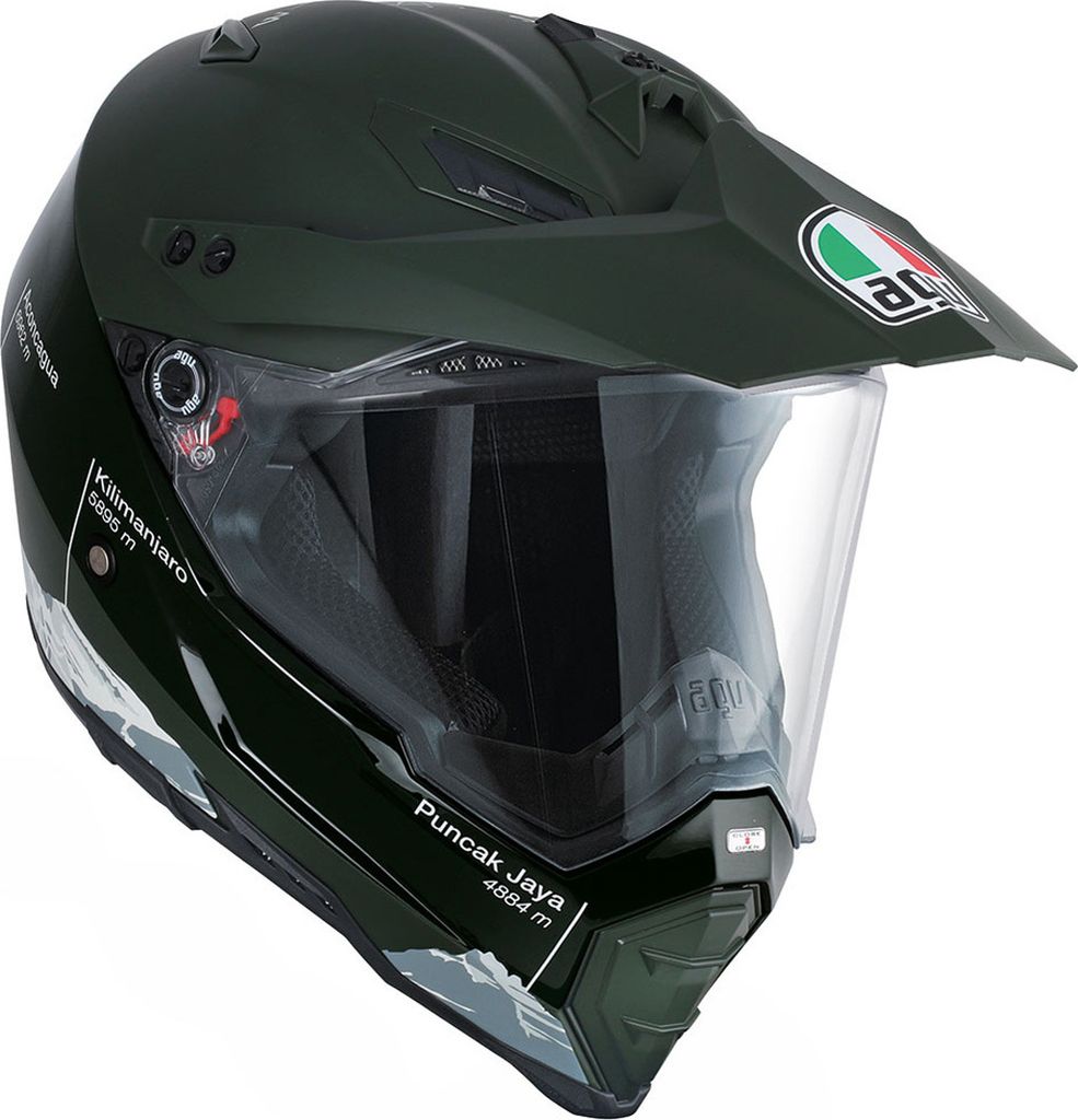 Kask pełnotwarzowy AGV AX-8 Dual Evo Wild Frontier, Zdjęcie produktu 