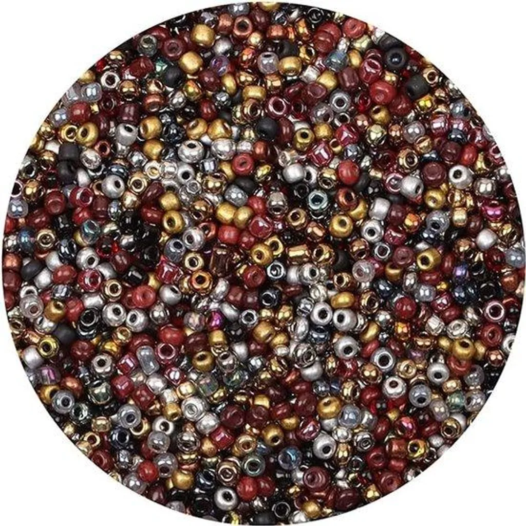 Perles de Rocaille en Verre 4mm pour Bracelets d'Amitié et Loisirs DIY