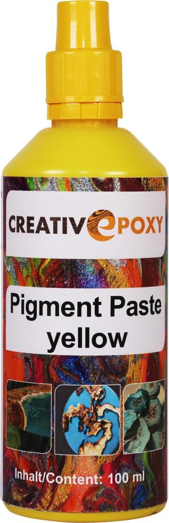 100g Creativepoxy Pigment Paste gelb (yellow)