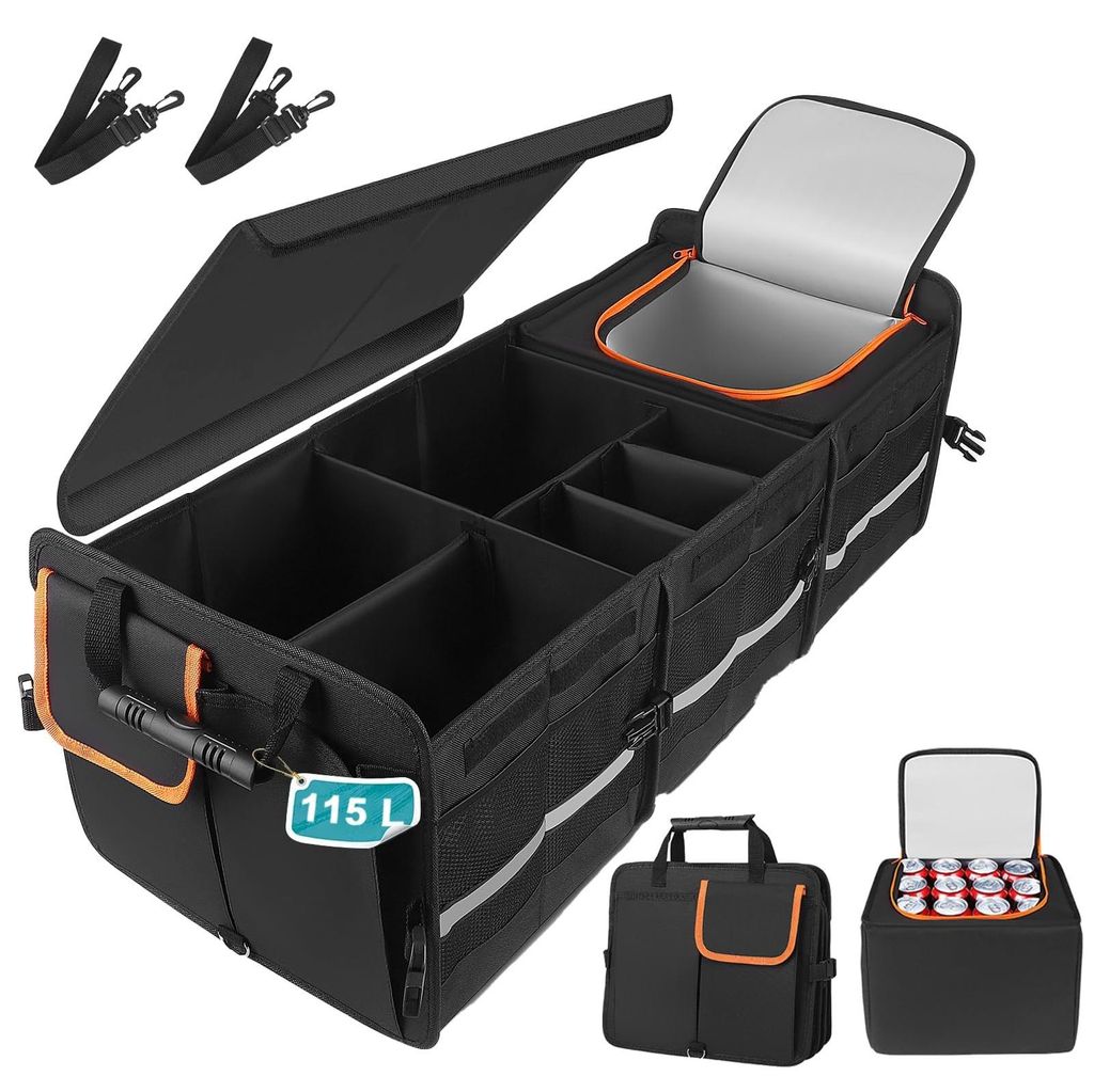XXXL Koffer Organizer met Koeltas en 6 Compartimenten Productafbeelding 