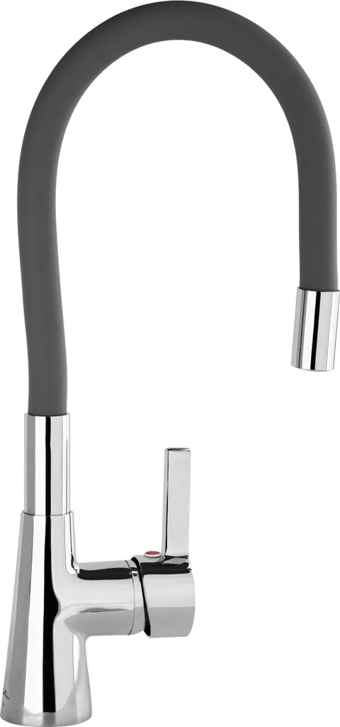 Miscelatore Lavello Cucina Flessibile Grigio Scuro: Alta Efficienza