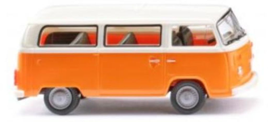 Wiking VW T2b Bus orange/weiß 031802