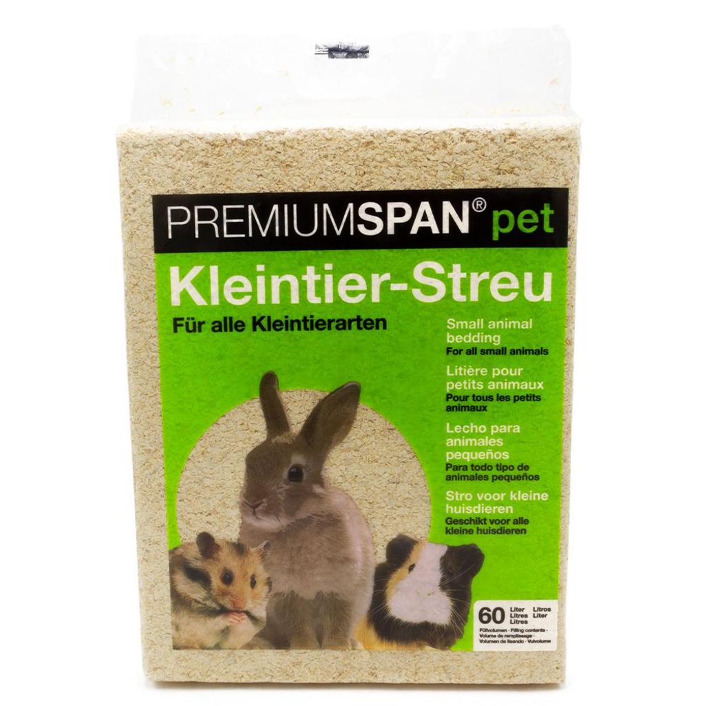 Premiumspan Kleintierstreu 60 Liter Produktbild 