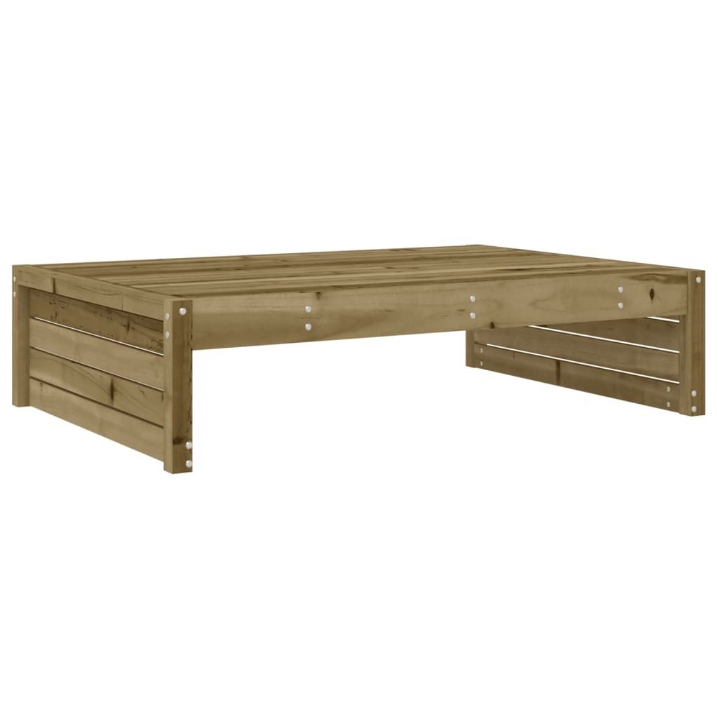 vidaXL Gartenhocker 120x80 cm Kiefernholz Imprägniert