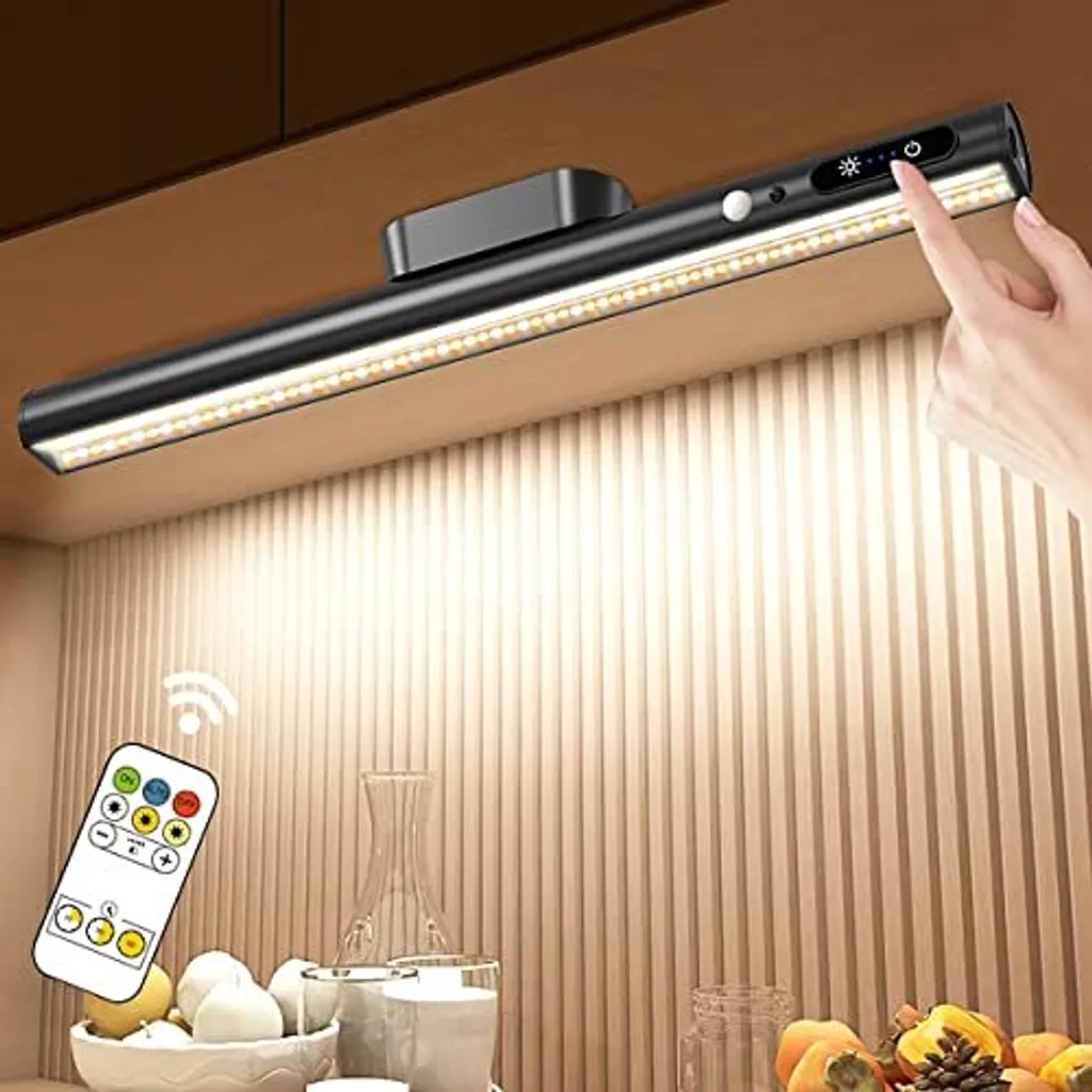 Hapfish Luce Armadio LED Magnetica Ricaricabile - Design Senza Fili