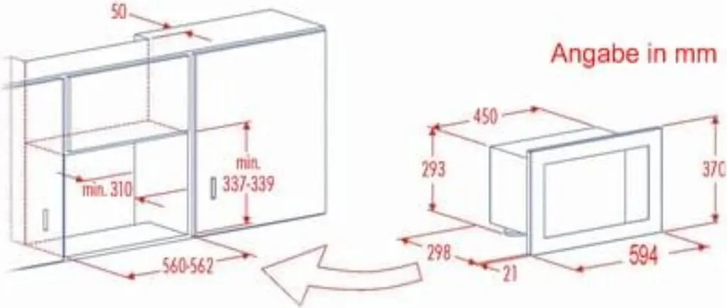 Micro-ondes encastrable 17L idéal pour optimiser les petites cuisines - 2