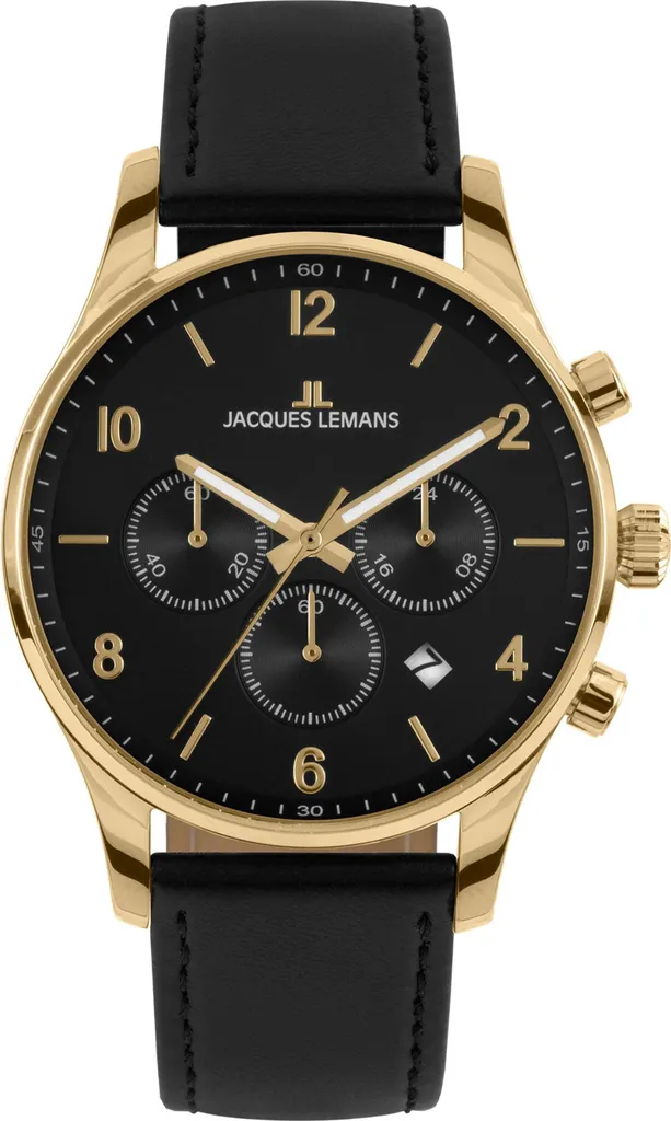 Montre Homme Jacques Lemans 1-2126D Idéale pour le Bureau et Soirée