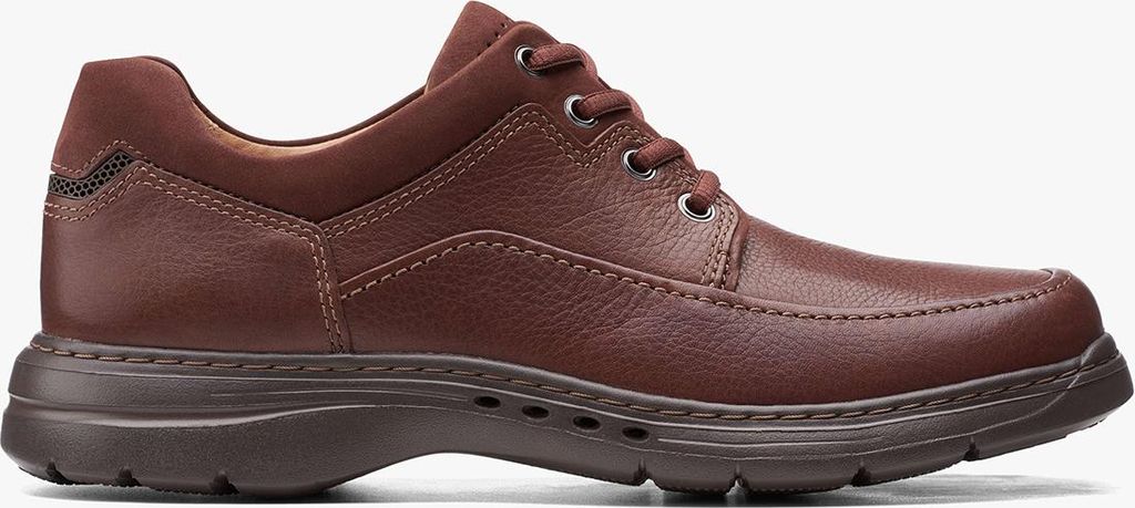 Clarks Un BrawleyLace 26151789 7, Sneaker in Braun für Herren, Größe 41