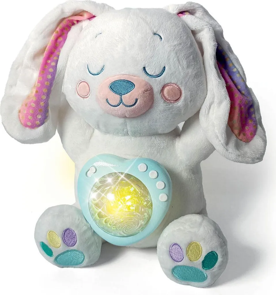 Peluche Lapin interactive Clementoni aux textures douces et mélodies - 2