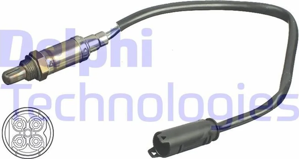 Sonde Lambda DELPHI ES11110-12B1 pour BMW X5 et Série 3 E46 OE 11787506539