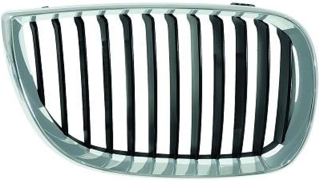 DIEDERICHS 1280040 Kühlergrill Frontgrill für BMW 1 Schrägheck (E87) Rechts Chrom/Schwarz