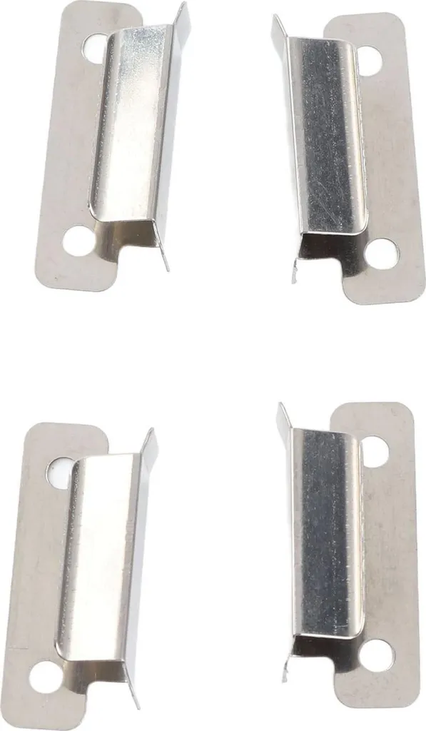 4 Clip Letto Stampante 3D Acciaio Inox 7mm per Ender 3 V2 Pro e CR-20