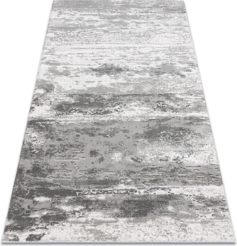 Teppich ACRYL VALS 2359 Abstraktion elfenbein / grau Grau 70x140 cm