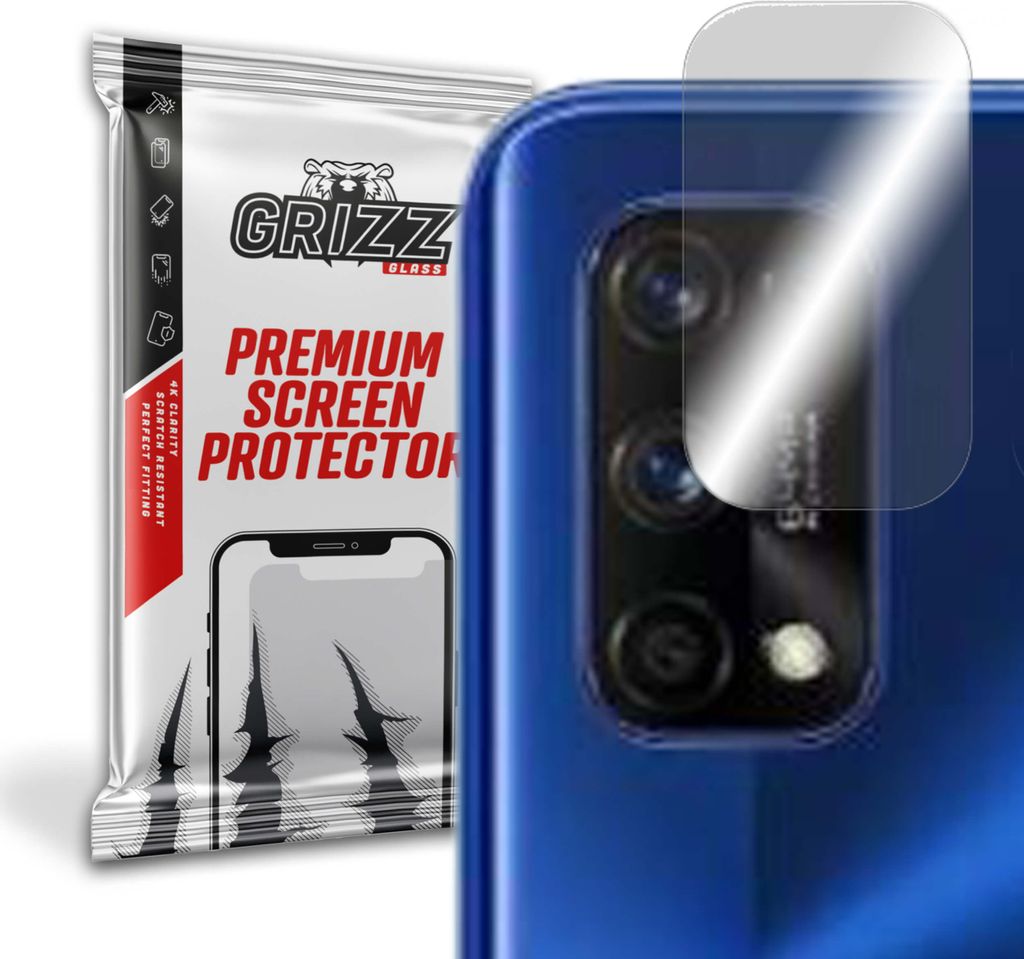 Glas für die Kamera GrizzGlass HybridGlass für Realme 7 Pro