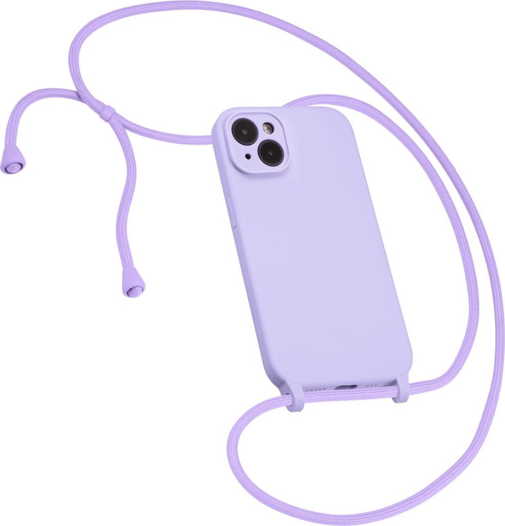 Handyhlle zum Umhngen fr iPhone 13 Lila
