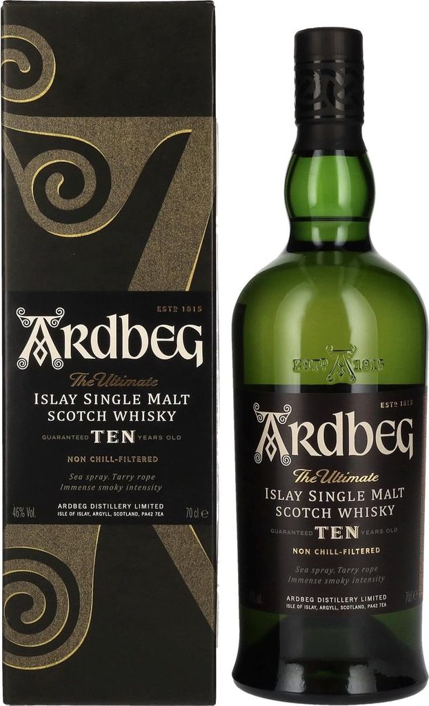 Ardbeg 10 Jahre The Ultimate Islay Single Malt Scotch Produktbild 