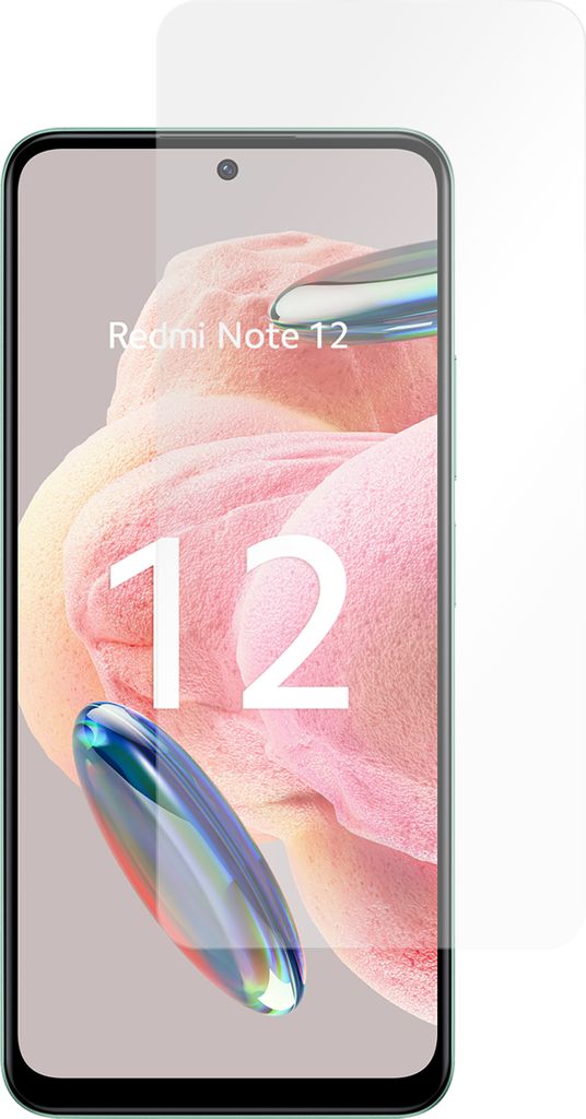 Schutzfolie Xiaomi Redmi Note 12 4G - Panzerglas - Cazy - Transparant