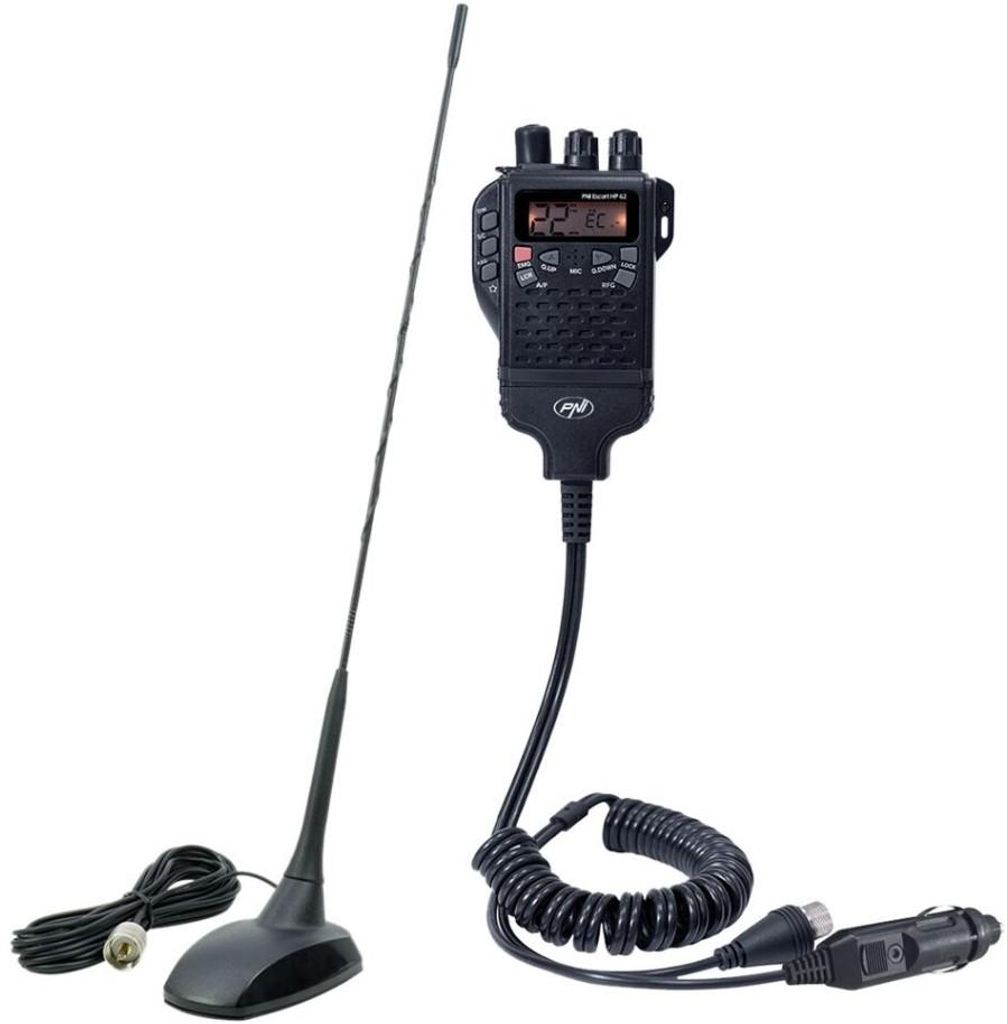 Zestaw CB CBI PNI Escort 62 i PNI Extra 48 z magnesem, ASQ, Zdjęcie produktu 