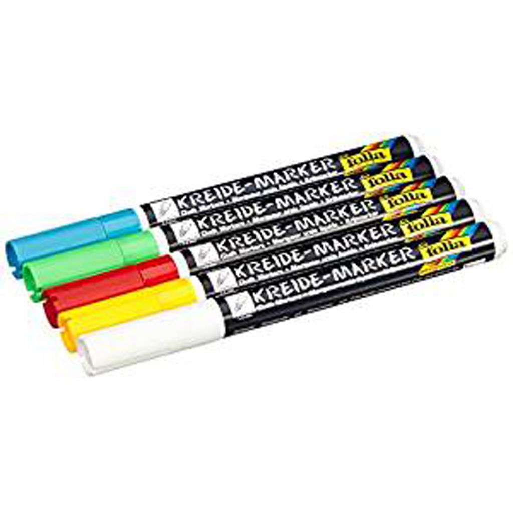 Kreidemarker - 5er Stifte Set 1-2mm. Produktbild 
