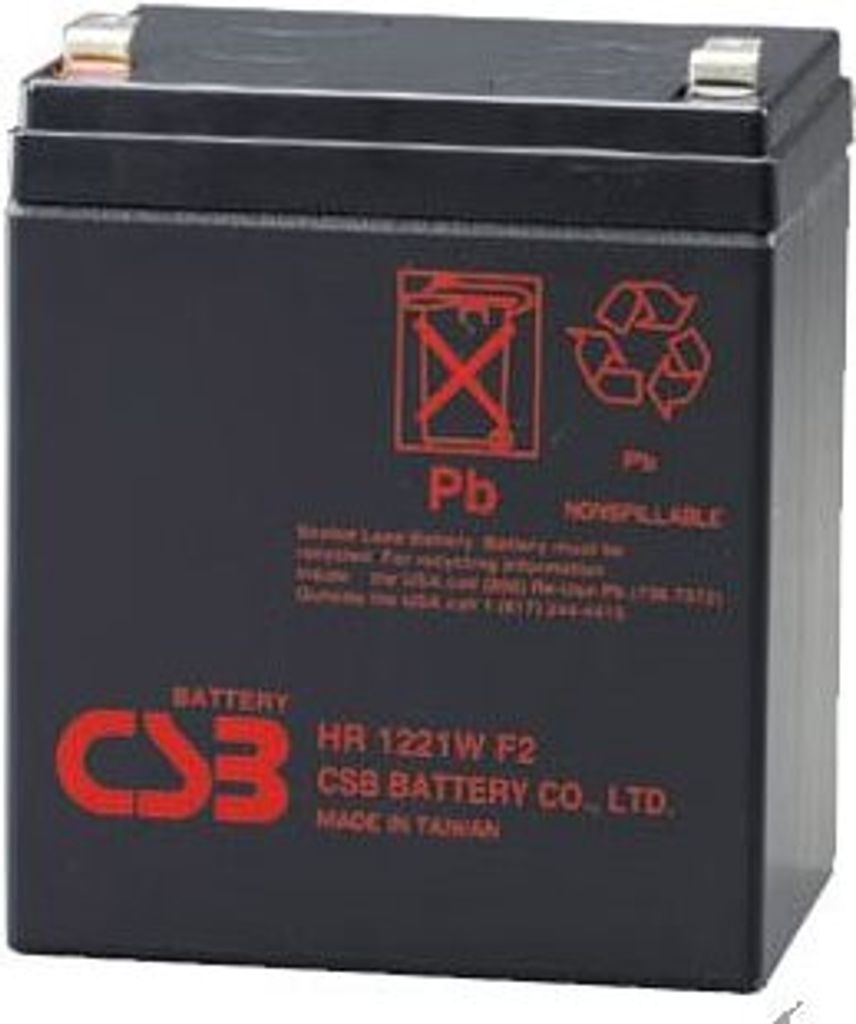 Csb Hr1221W F2, 12V, 5,1Ah