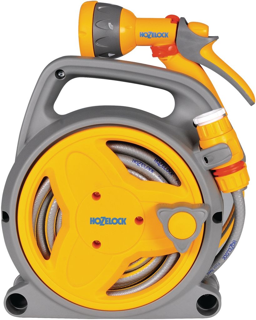 Hozelock Freistehende Schlauchtrommel mit 10 m Schlauch Pico Reel