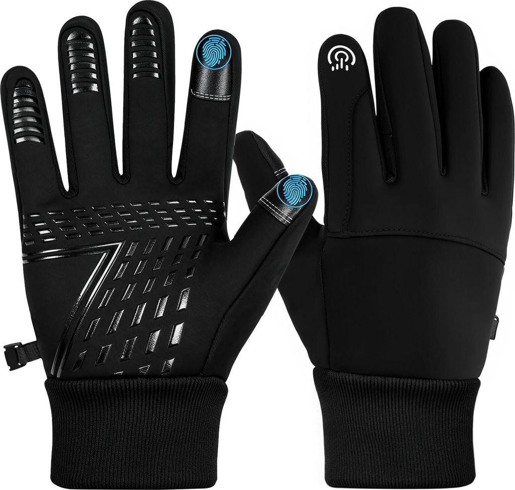 Winter wasserdichte Fahrradhandschuhe Skihandschuhe fš¹r Produktbild 