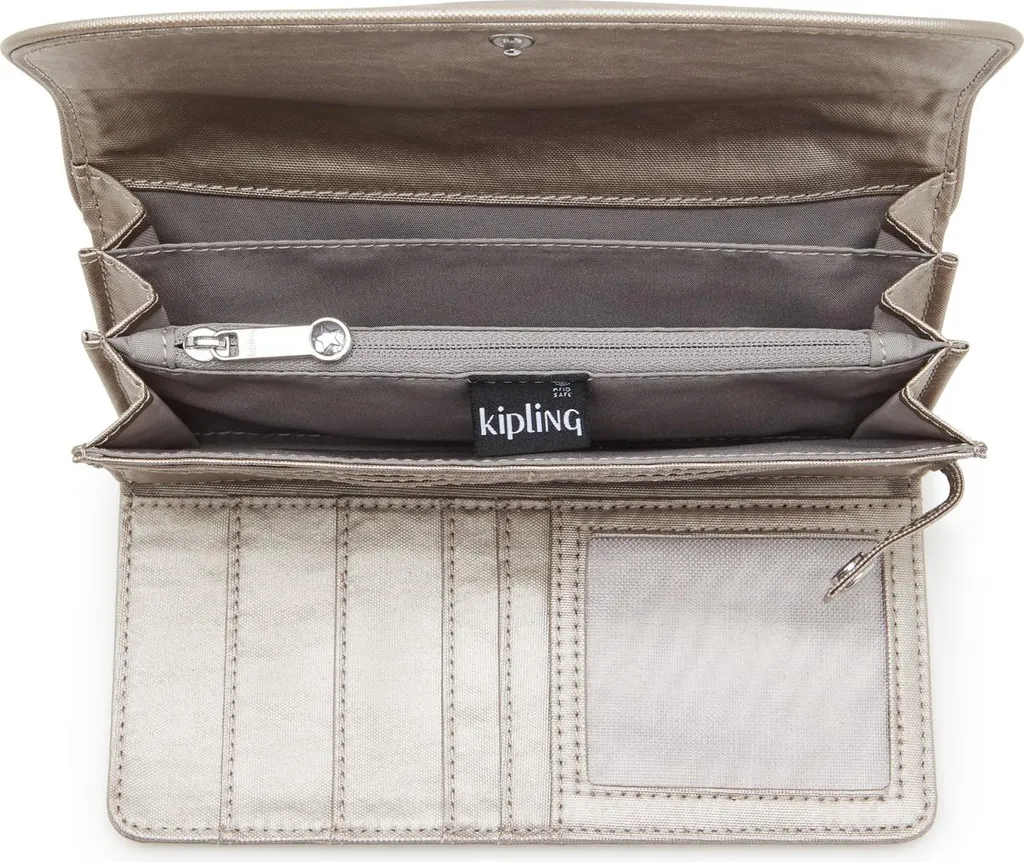Portefeuille Kipling Money Land 18,5 cm en Nylon avec Compartiments RFID - 5